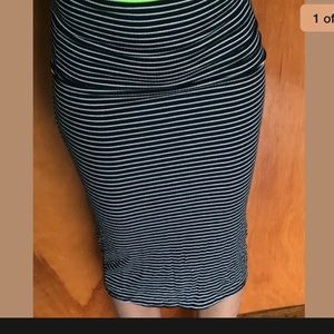 Women’s size small striped pencil skirt